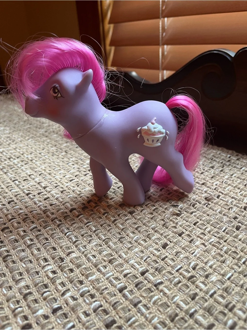 Vintage My Little Pony Scrumptious & Baby Lofty So Soft Sundae Best Bow Tie